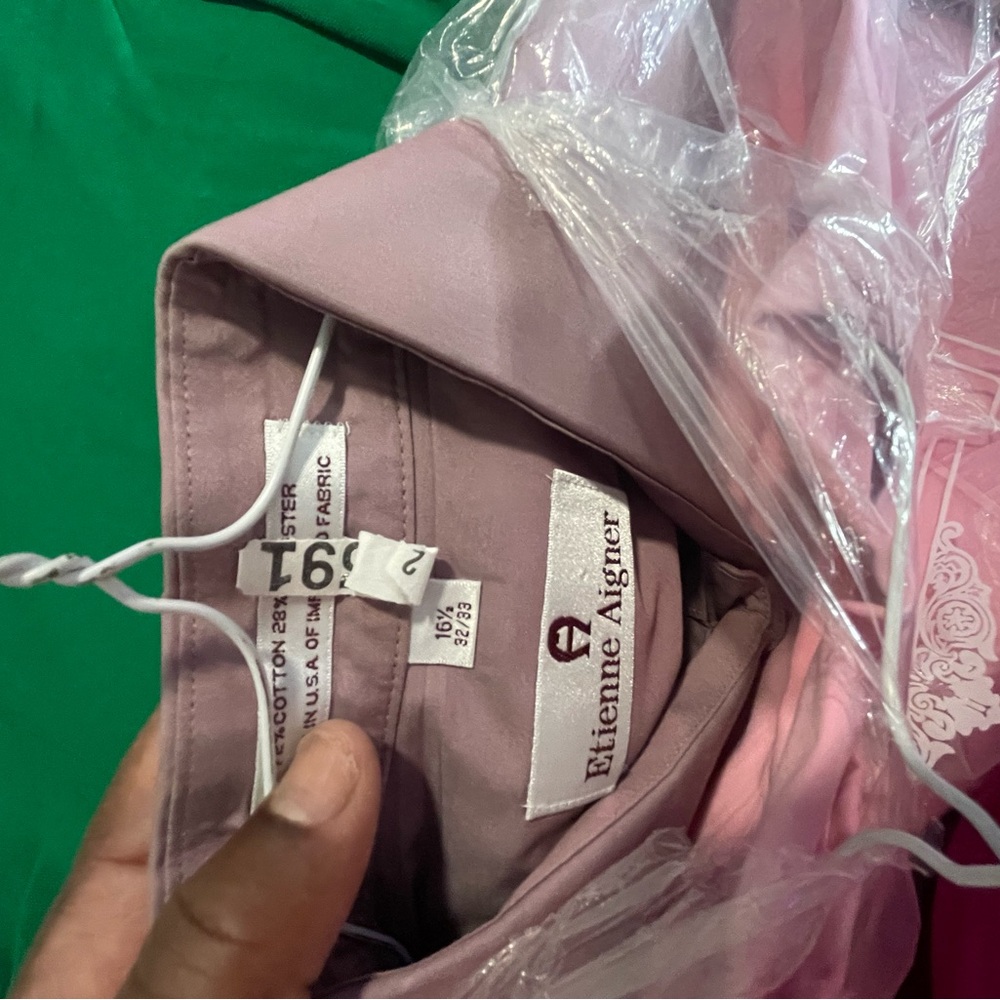 Etienne Aigner Mauve Shirt